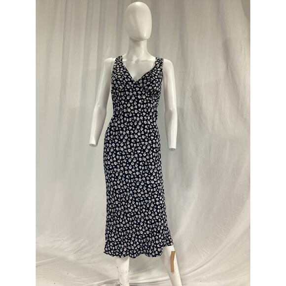 Reformation 'Beauden' Black V Neck Dress Size XS - NWT - Picture 2 of 5